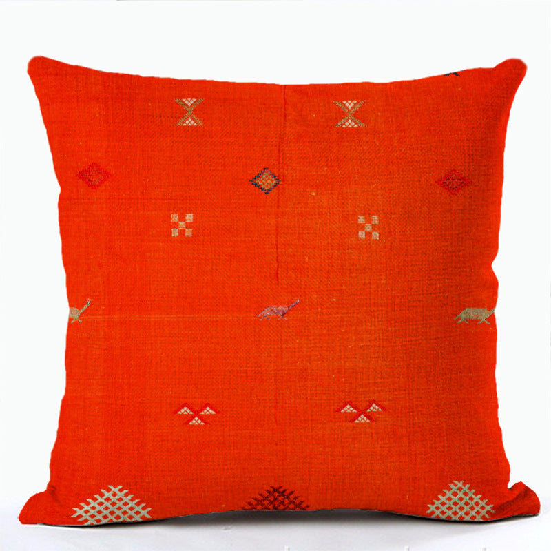 Wholesale Aztec Bohemian Style Short Plush Pillowcases