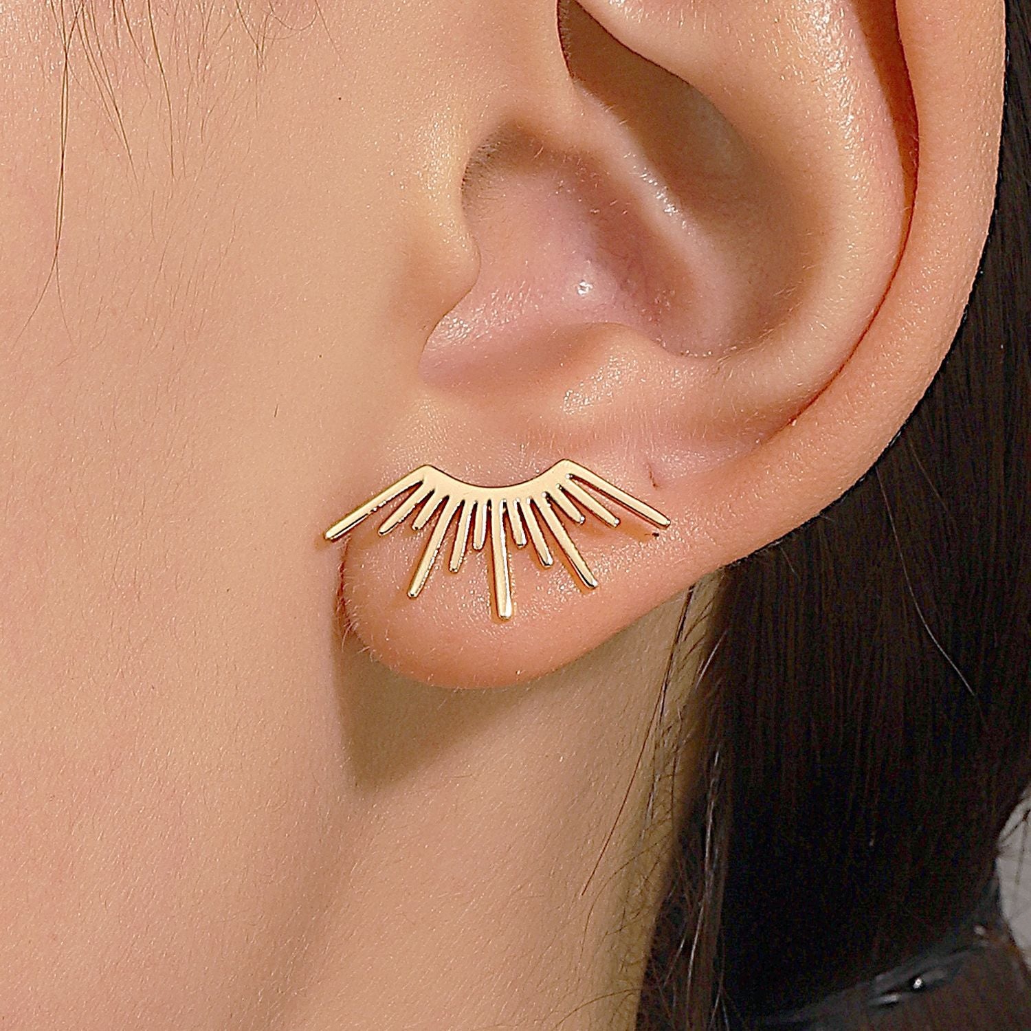 Wholesale Vintage Sun Alloy Earrings