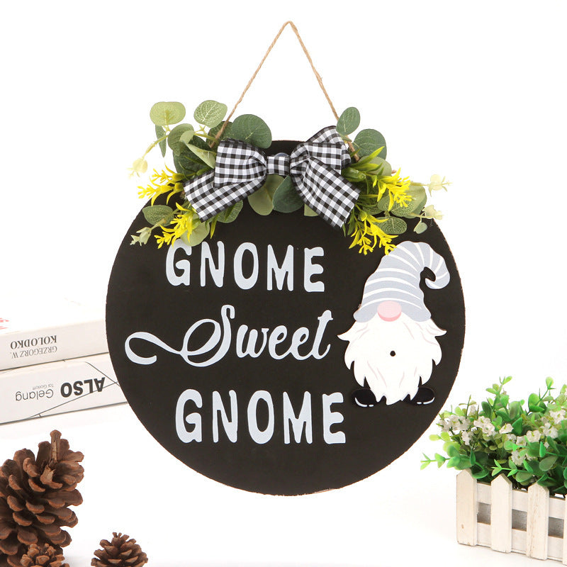 Wholesale Wooden Christmas Halloween Three-dimensional DIY Hanging Tags