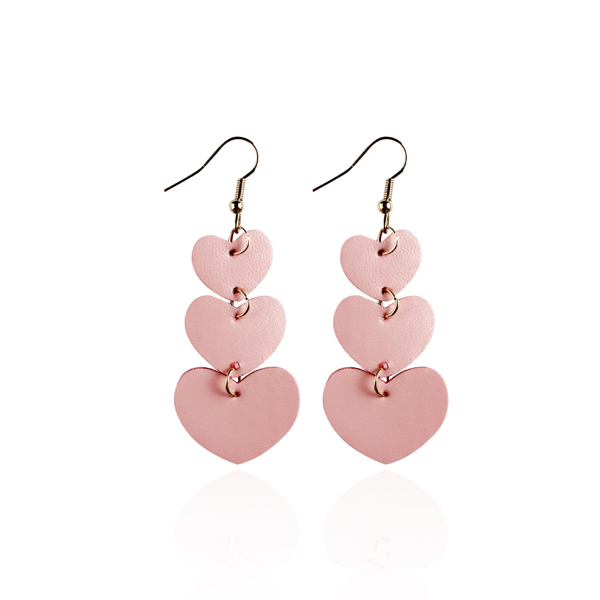 Wholesale Valentine' s Day Love Cherry Wine Glass Earrings