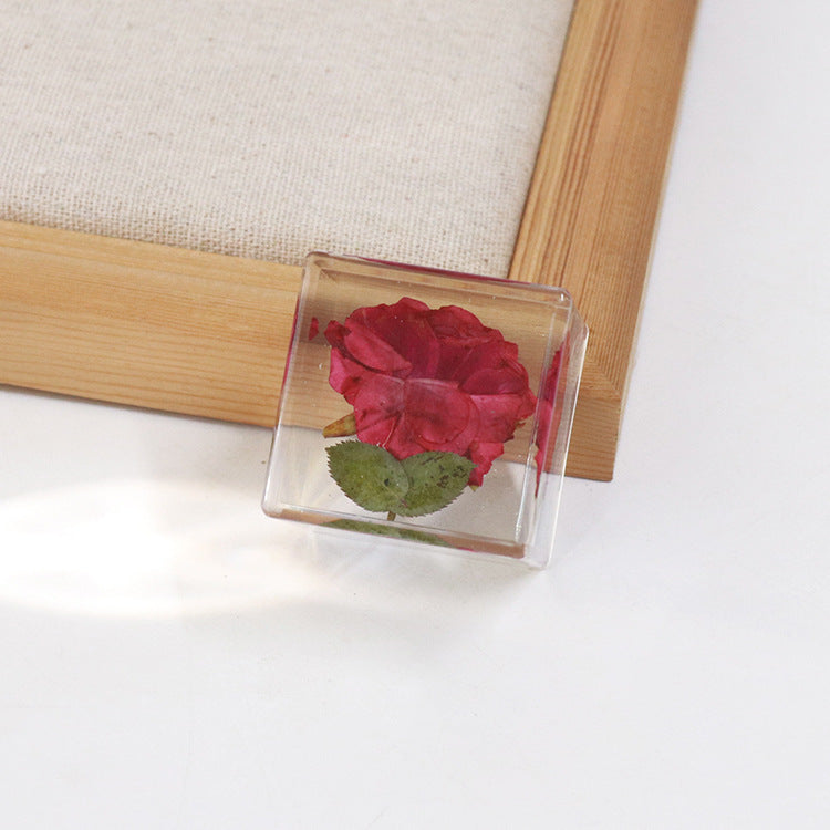 Wholesale 6pcs Retro Style Immortal Flower Crafts 4cm Ornaments