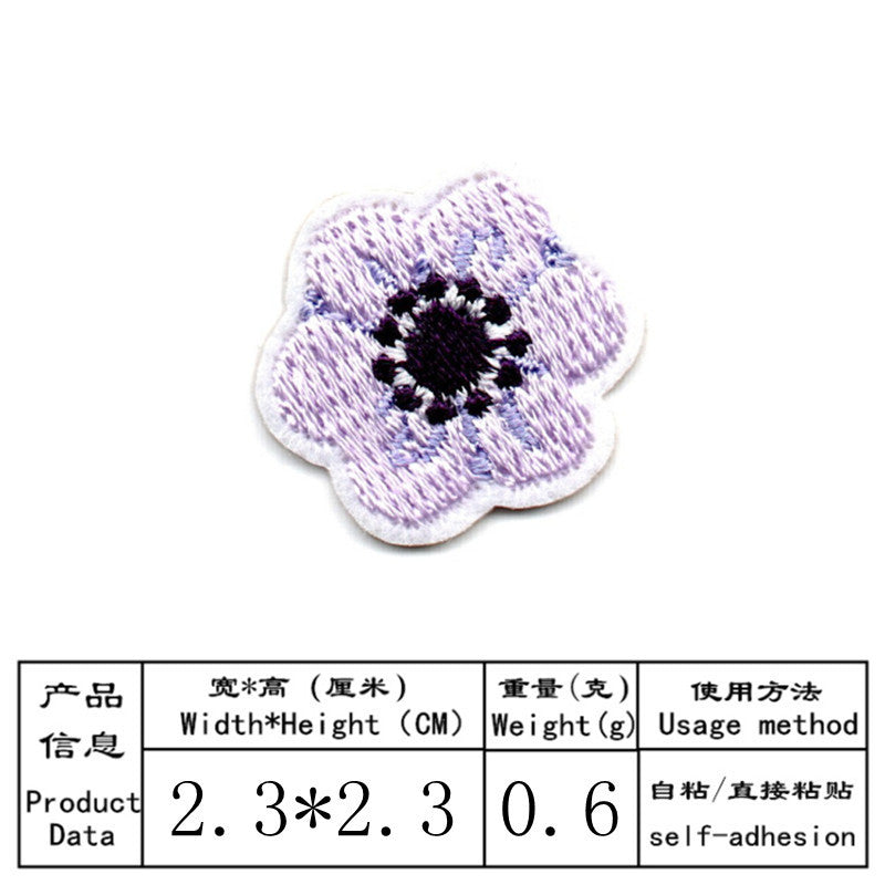 Wholesale Flowers  trees houses  embroidery DIY Patches