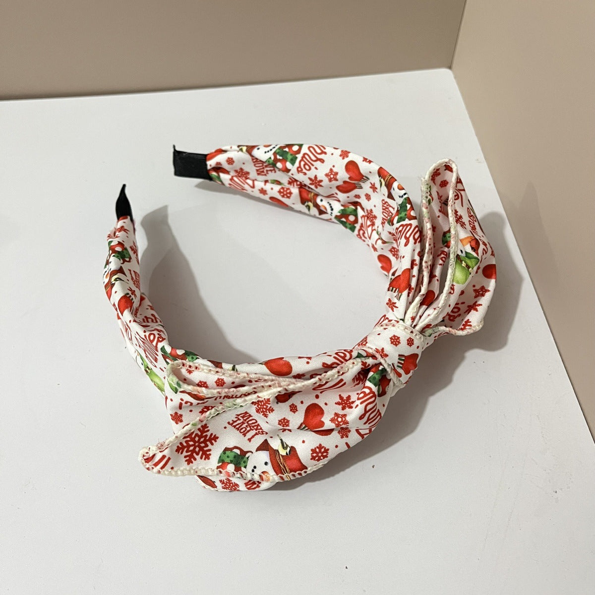 Wholesale fabric knotted striped plaid solid color bow knotted wide headband