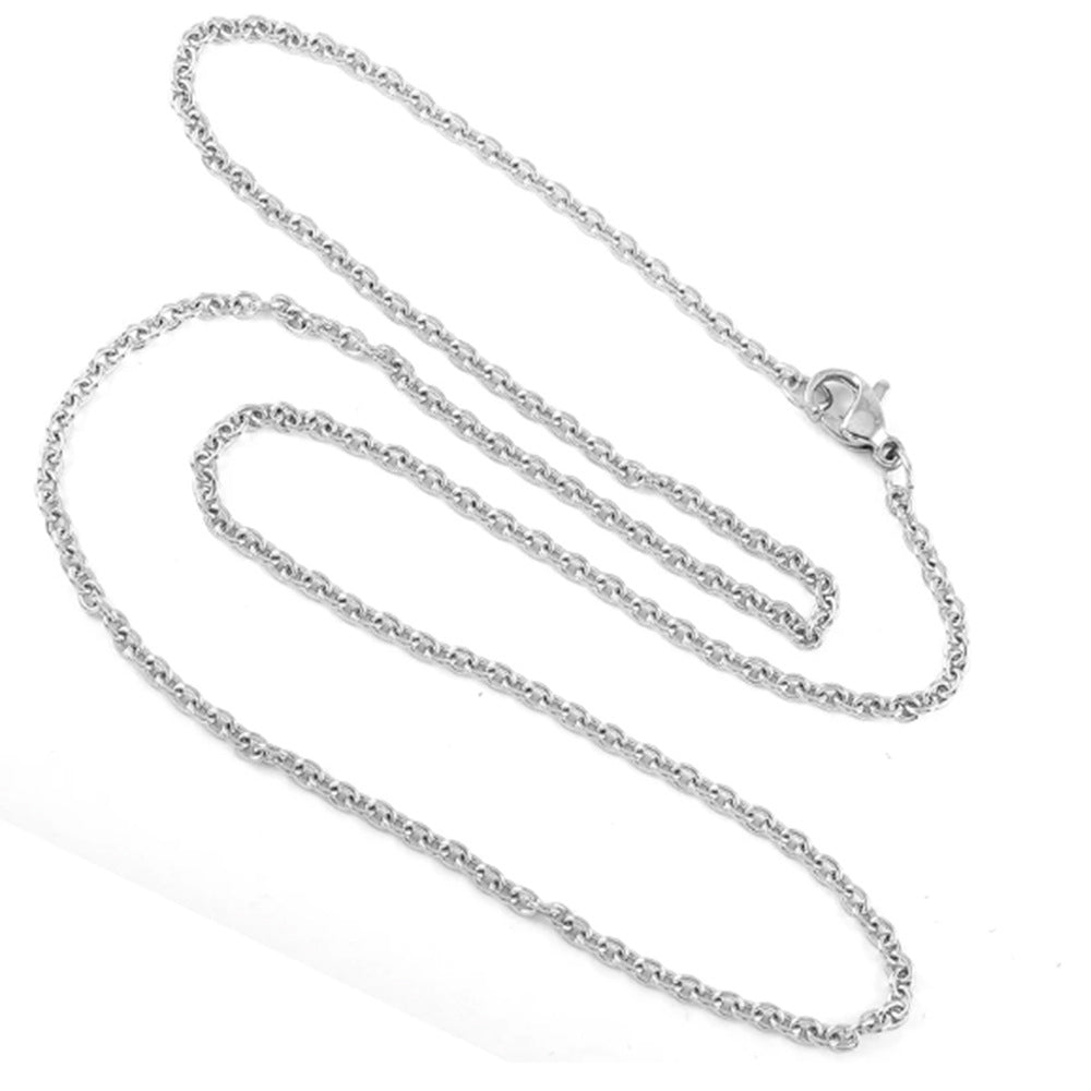 Wholesale Love Glass Bone Ash Commemorative Titanium Steel Necklace