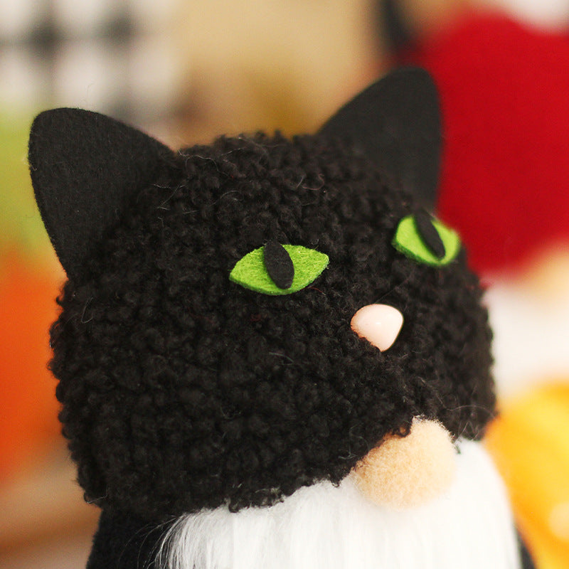 Wholesale Halloween Cute Style Ghost Pumpkin Faceless Old Man Doll Party Silk Cloth Decoration