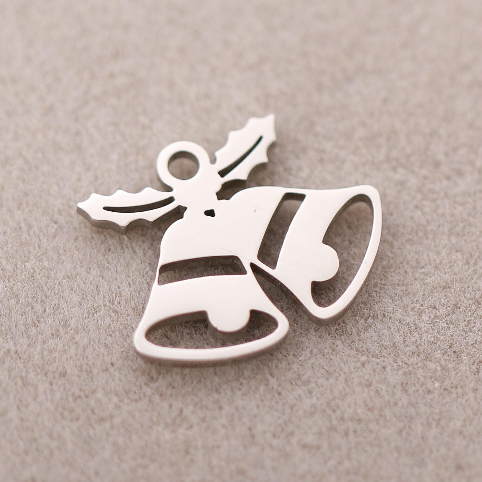 Wholesale Stainless Steel Christmas Snowman Fawn Christmas Tree Snowflake Pendant Accessories DIY