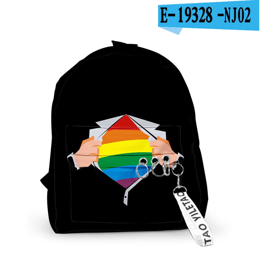 Wholesale Oxford cloth LGBT backpack
