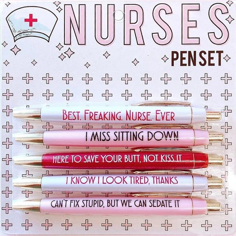 Wholesale Nurse Theme Copywriting Press Plastic Ballpoint Pen