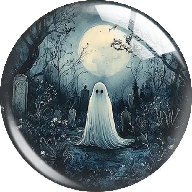 Wholesale 10pcs Ghost Time Gem Crystal Soft Magnetic Fridge Magnet Decoration