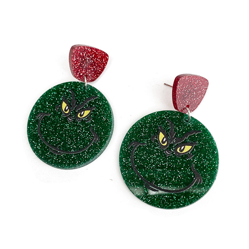 Wholesale Christmas Acrylic Earrings