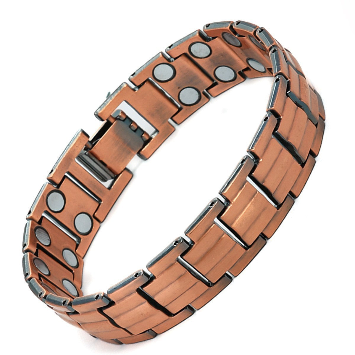 Wholesale  Detachable Double Row Magnet Men' s Bracelet