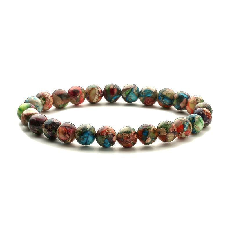 Wholesale Colored Natural Stone Agate Bracelet