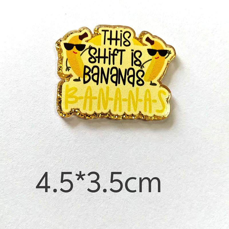 Wholesale 10pcs Cartoon Medical Nurse Acrylic Flatback