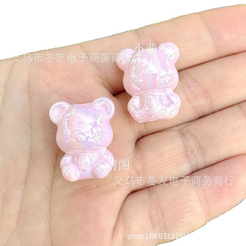 Wholesale 20pcs/pack Acrylic  Vertical Hole Beaded Pen DIY Acrylic Beads