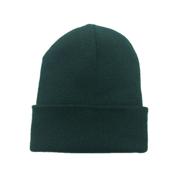 Wholesale Winter Outdoor Warm All-match Simple Wool Hat Beanie