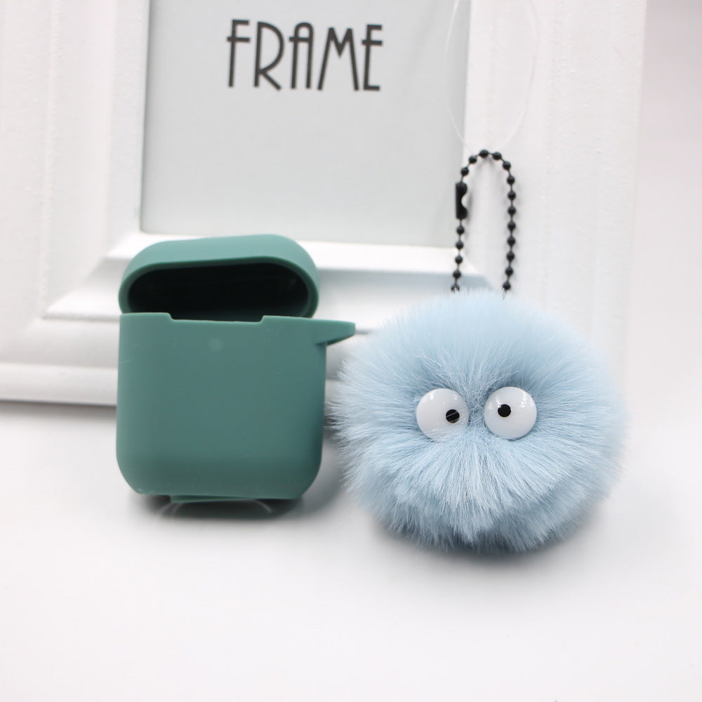 Wholesale Plush Soot Keychain Round Black Anime Bag Charm Gift For School Bags OLY Exclusive