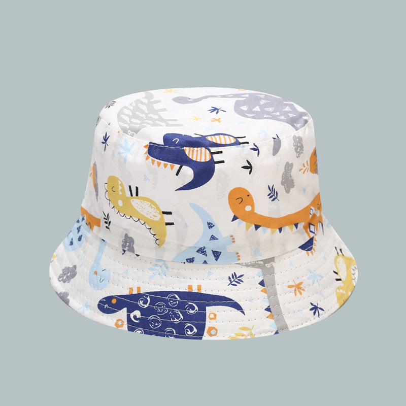 Wholesale Pattern Baby Hat Sunscreen Sun Hat 52cm Basin Hat