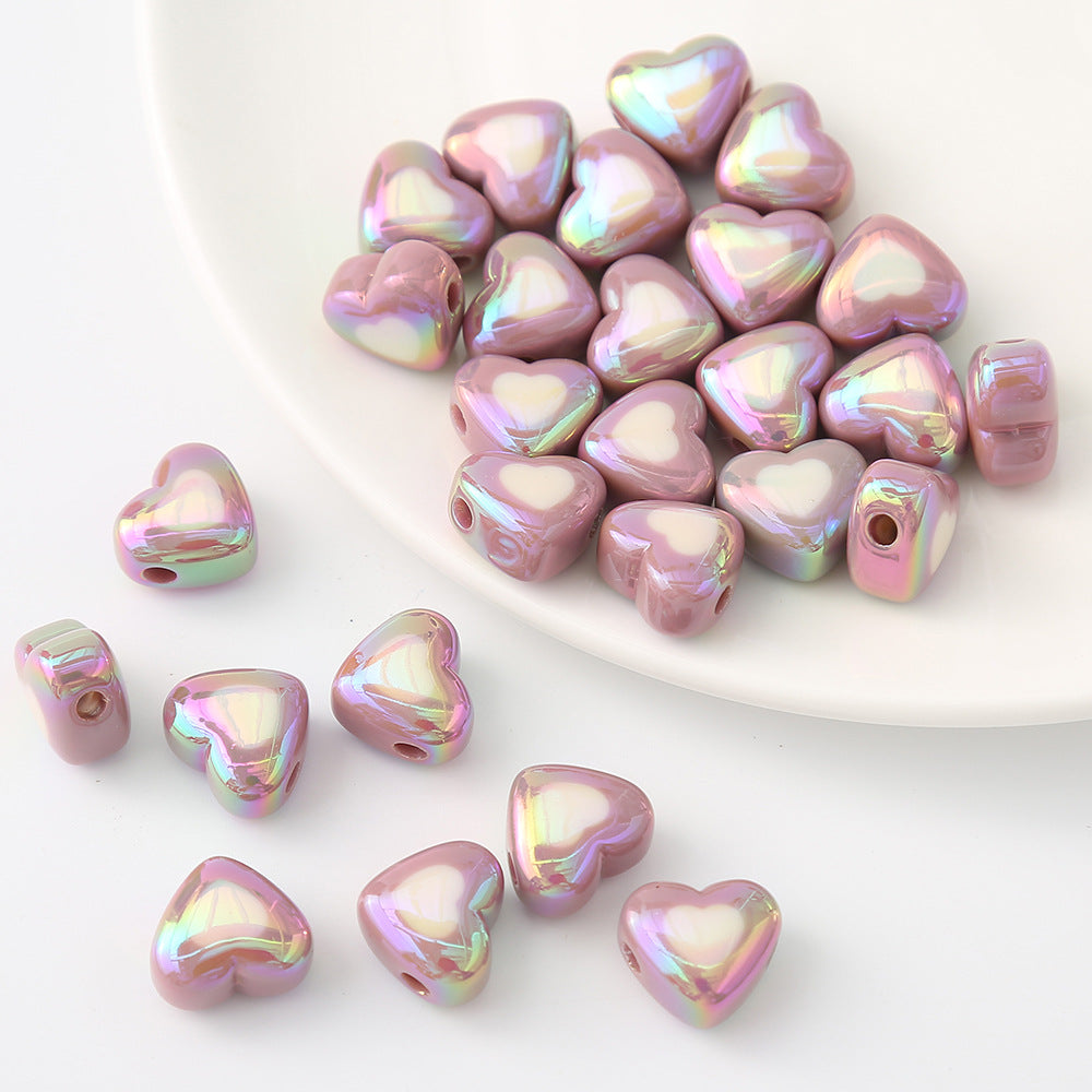 Wholesale 10PCS Acrylic Love Cross Beads