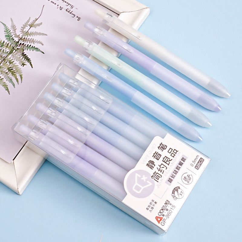 Wholesale 12pcs/pack creative stationery student press gel pen