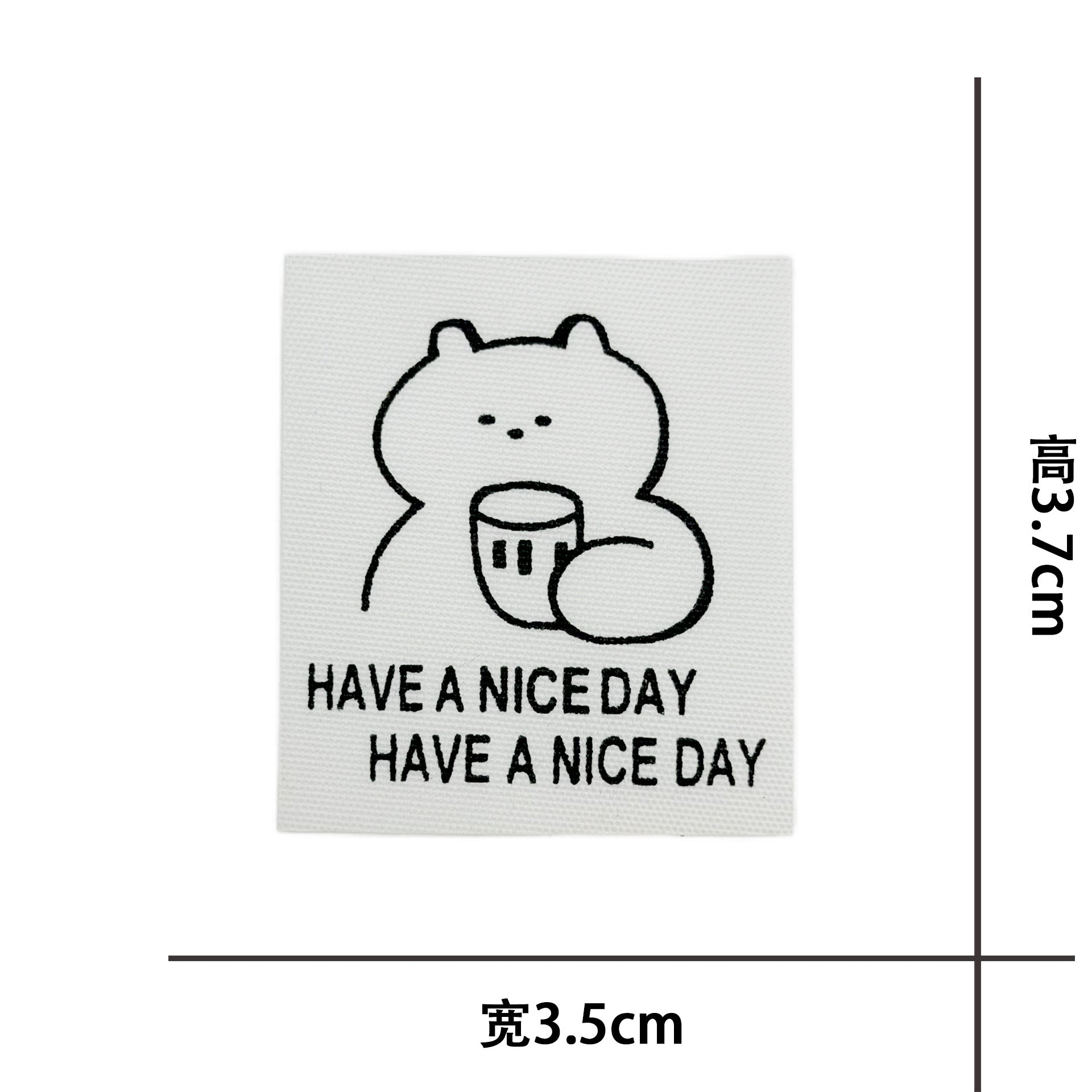 Wholesale Dachshund Dog Towel Embroidery Patch Chic Embroidered Fabric Applique For ets Bags Baskets DIY Craft Sewing Decoration