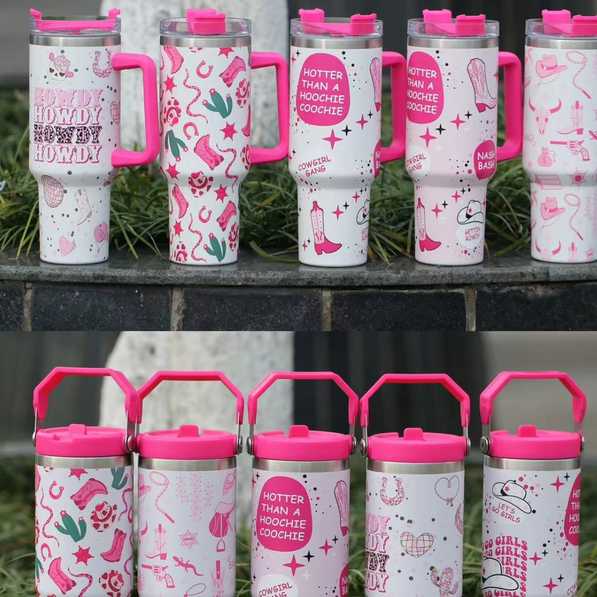 Wholesale Cowgirl 40oz 2nd Generation Handle Ice Cup