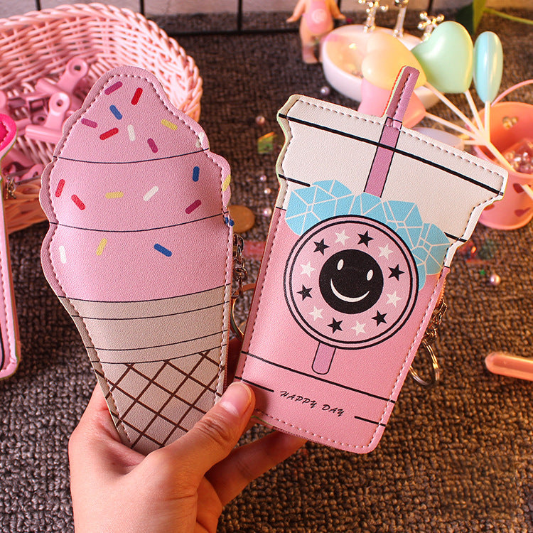 Wholesale Beverage Leather Coin Purse