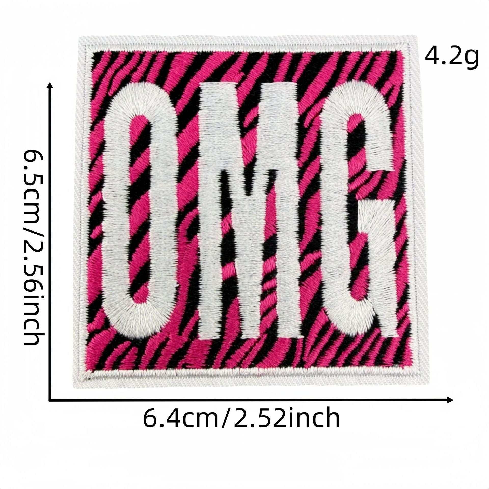 Wholesale Y2K Black Pink Heart Star Embroidered Patches 20 Pcs Fashion Decorative Accent For Clothing Bags Gift Craft Supply