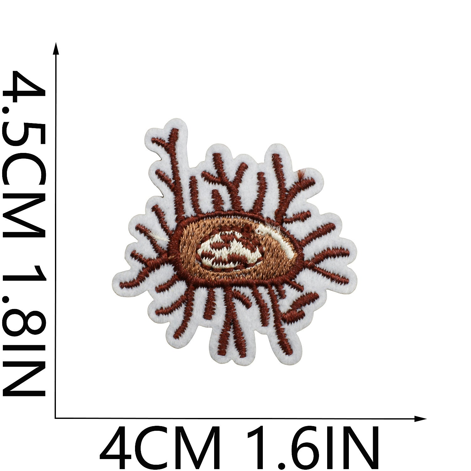 Wholesale Cartoon human organ embroidery patch medical equipment patch