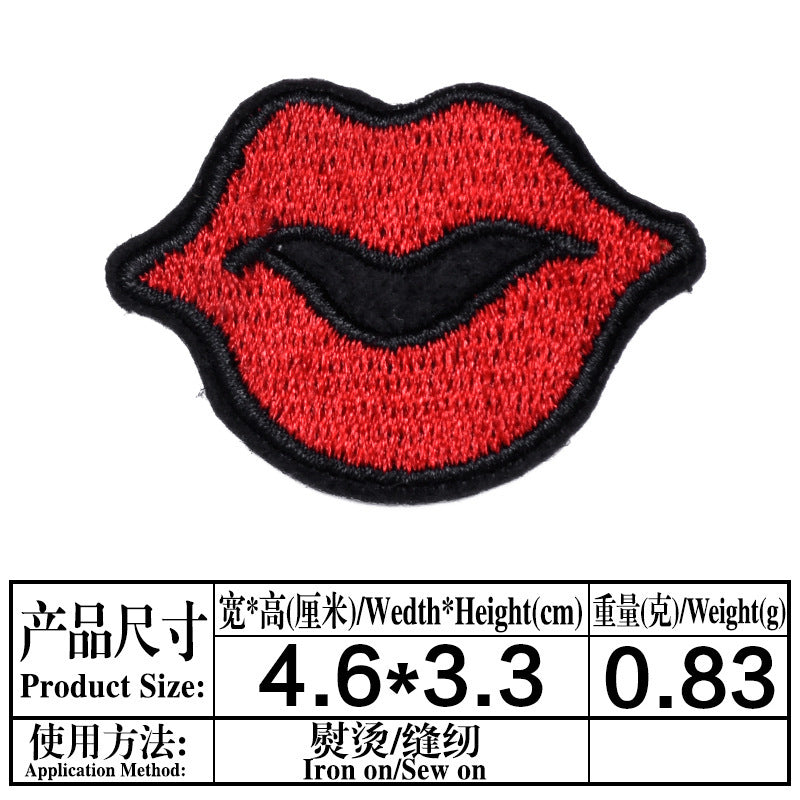 Wholesale Chic Embroidered Cloth Patches For Clothing Repair Decorative Applique Badges DIY Sewing Craft Supply Gift