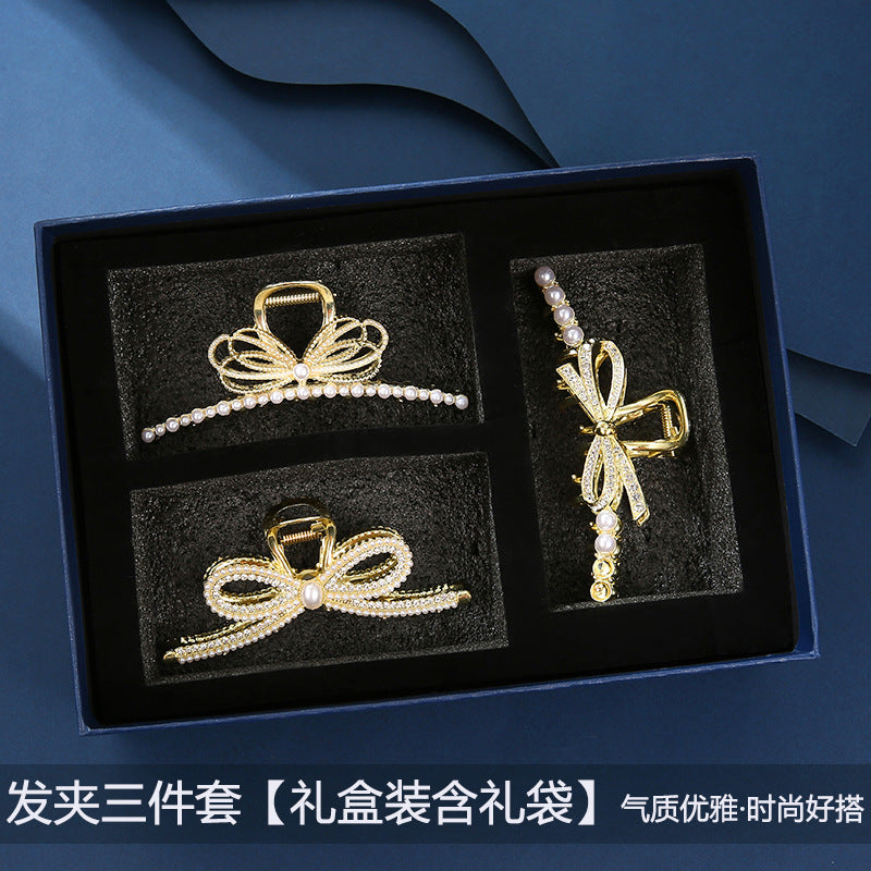 Wholesale Women's Grab Hairpin Antique Hair Accessories Birthday Valentine's Day Gift