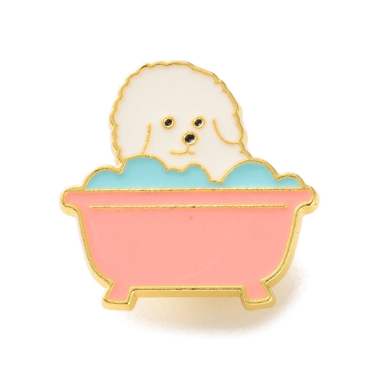 Wholesale Drip oil cartoon wings teeth cute brooch