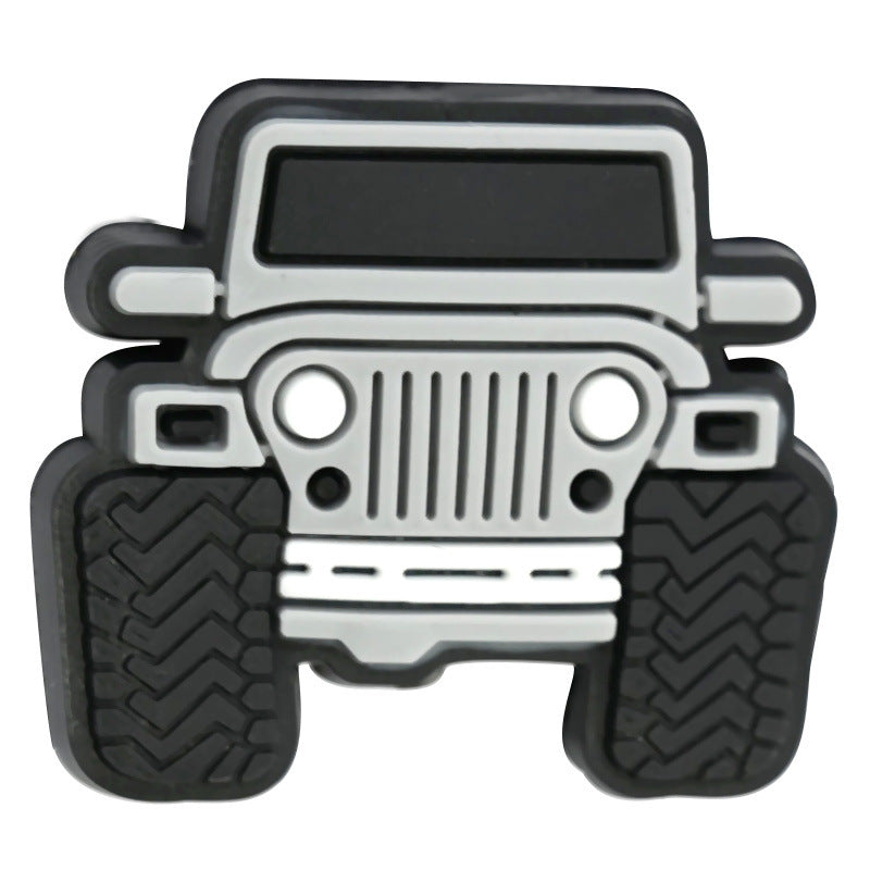 Wholesale Random 100pcs/pack  Off road vehicle series cartoon bead   Focal Beads