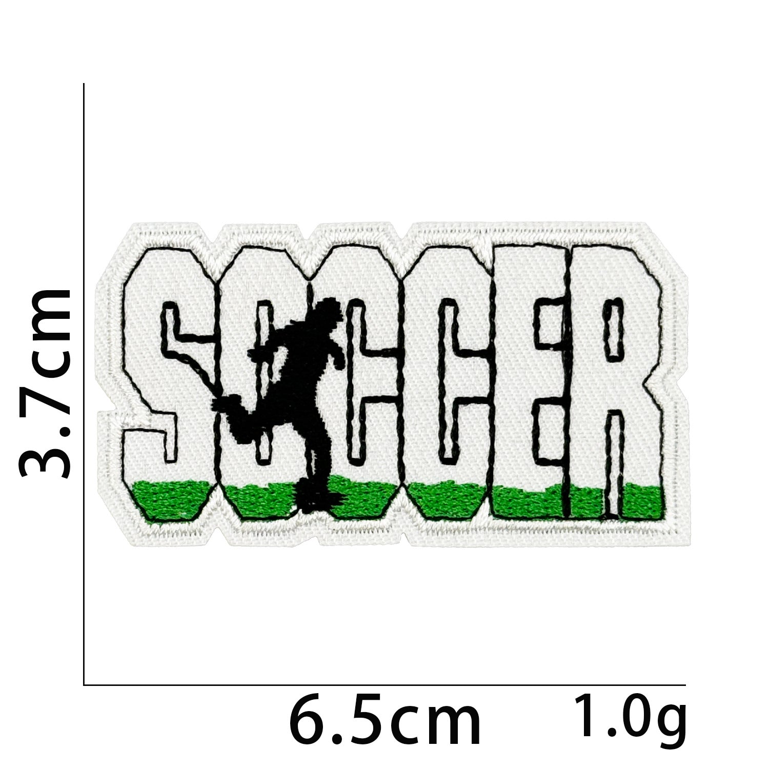 Wholesale 10pcs Sports Football  embroidered patch