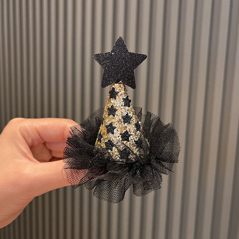 Wholesale Halloween Witch Ghost Hat Headdress Hair Accessories OLY-HC-XiaoShu008