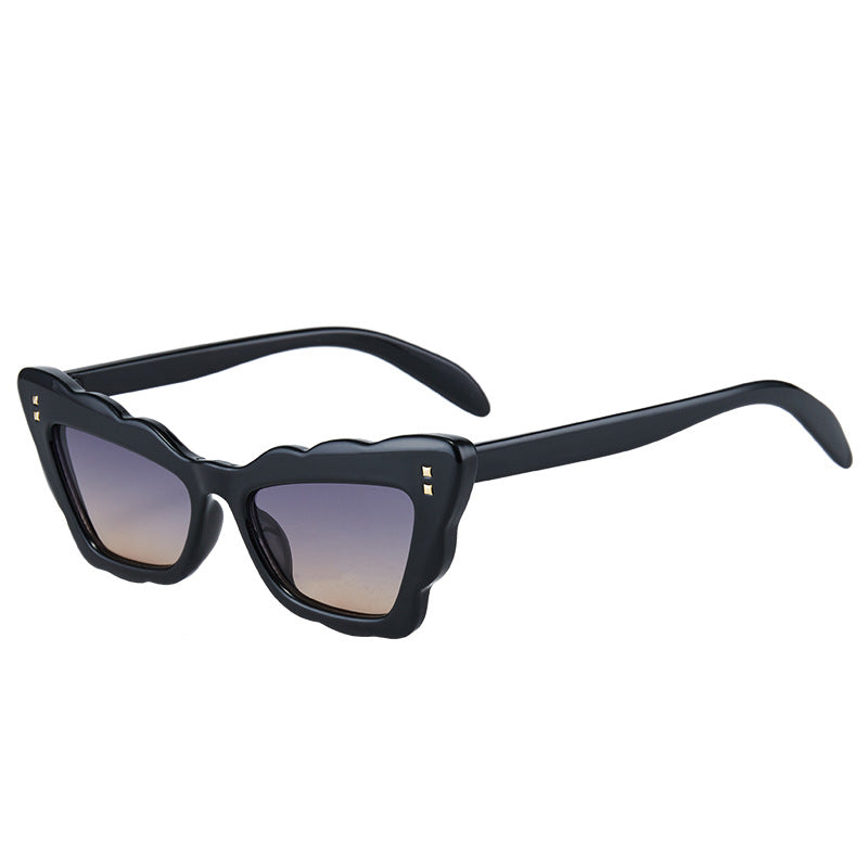 PC al por mayor 2023 NUEVA Gafas de sol Triangle Cat Eye