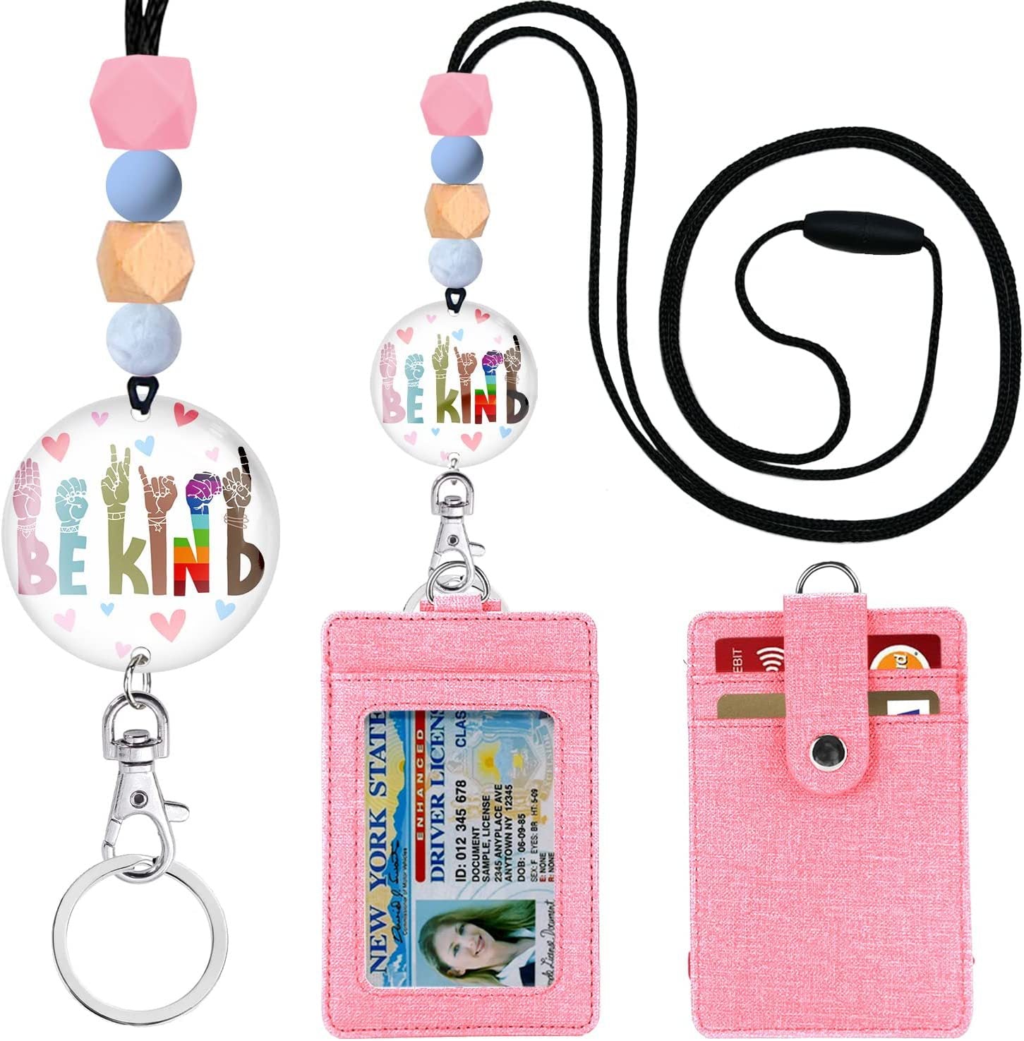 Wholesale Leather ID Protection Cases Keychains