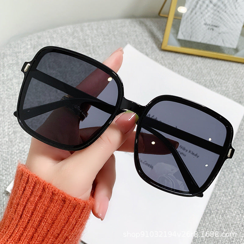 Wholesale Rice Nails Square Fashion Anti-UV Retro Sunglasses