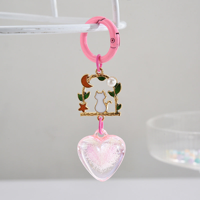 Wholesale Acrylic Heart Keychain