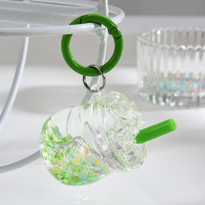 Wholesale Into Oil Luminous Iceberg Cup Acrylic Keychains