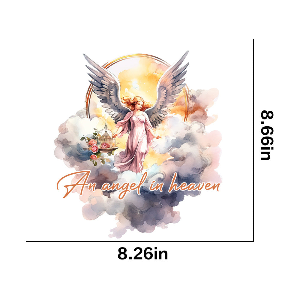 Wholesale 10pcs Angel Wings UV DTF Ready to Press Transfers Wraps