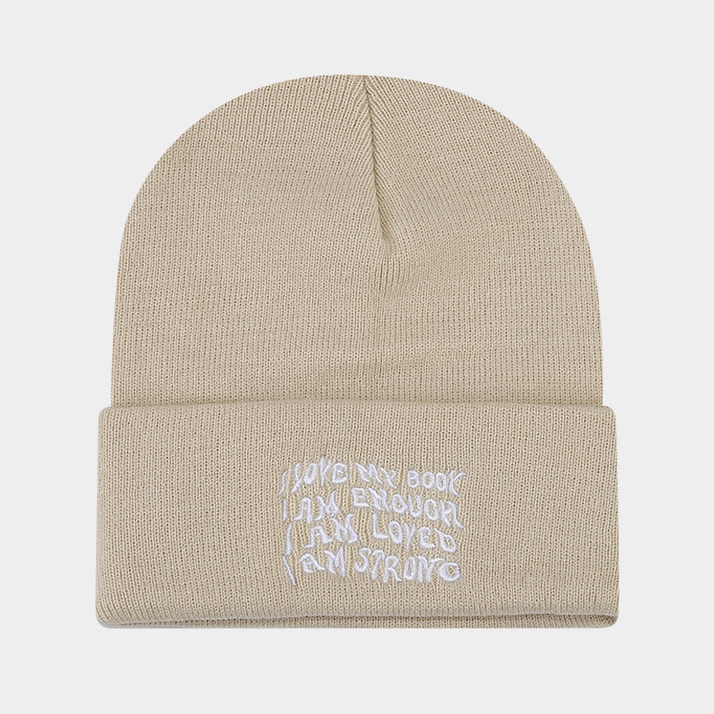 Wholesale Winter Beanie Embroidered Knitted Hat