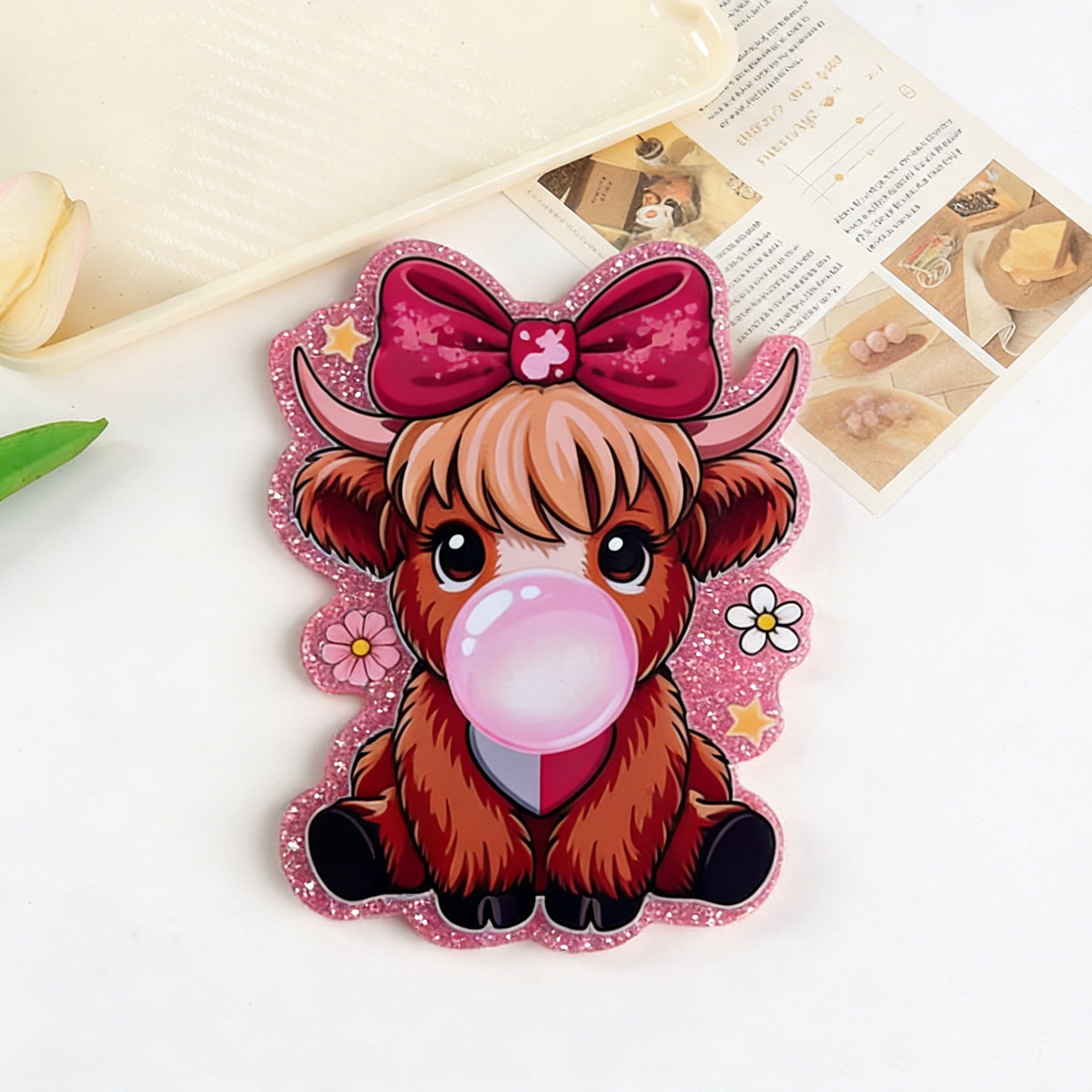 Wholesale 10pcs Cute Cartoon Animal Medical Care Series Acrylic  Flatback OLY Exclusive