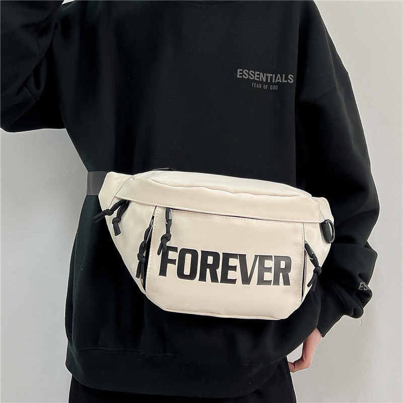 Wholesale Chest bag men's messenger bag letter shoulder bag waist bag women's large capacity shoulder bag sports men's bag