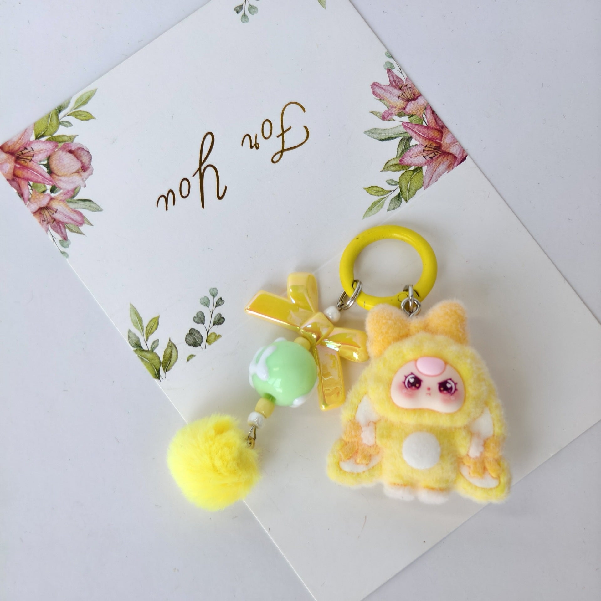 Wholesale Colorful cute cartoon Keychains