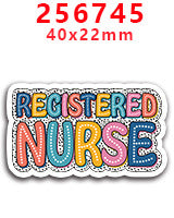 Wholesale Random 30pcs Colored Nurse's Day Series  Acrylic Flatback