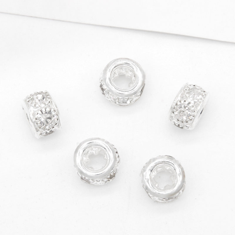 Wholesale 100pcs/pack 12mm Rhinestone Spacer Beads