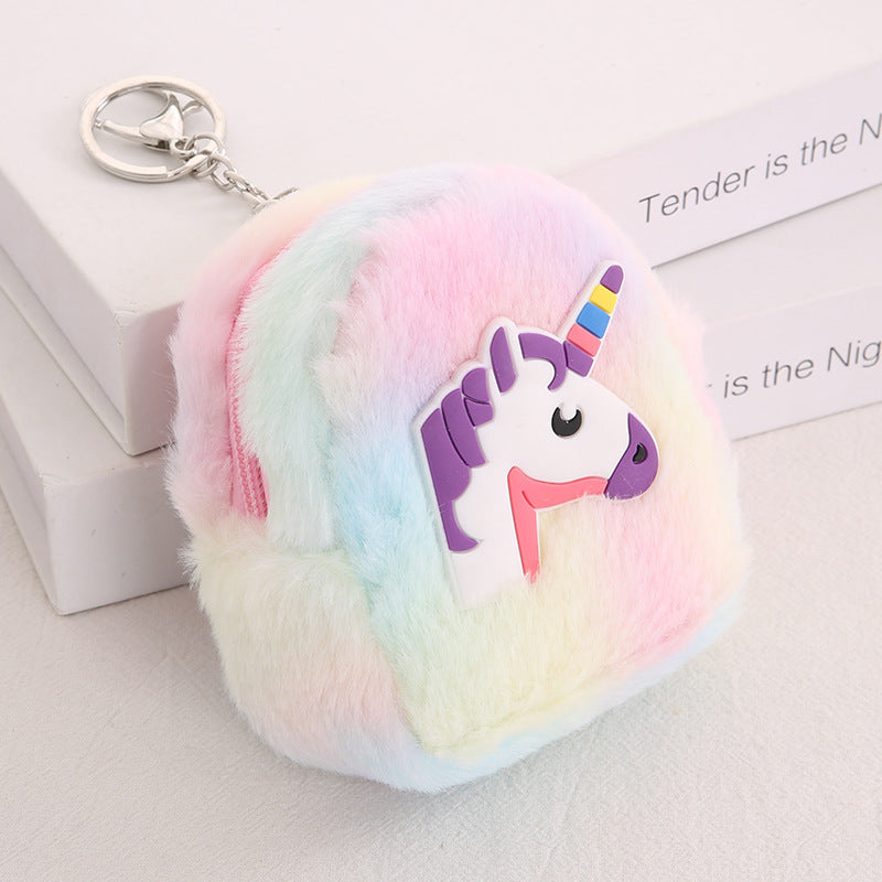 Wholesale Unicorn Plush Coin Purse