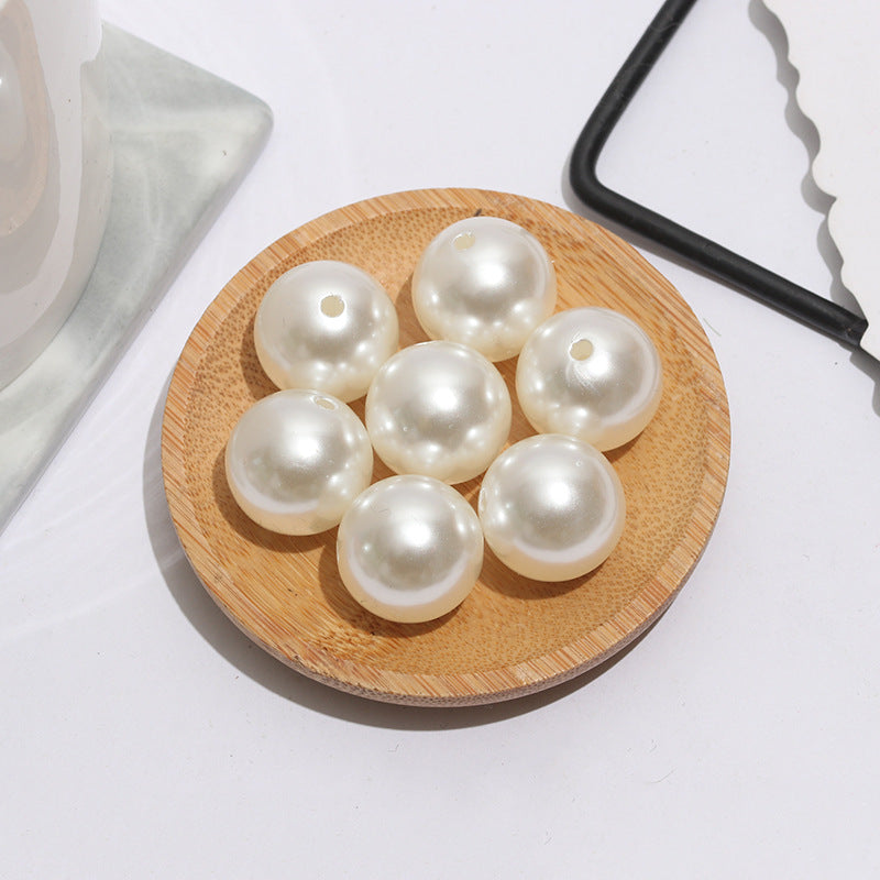 Teneral de 500 piezas IMITICIÓN Pearl Red Red Redon Beads