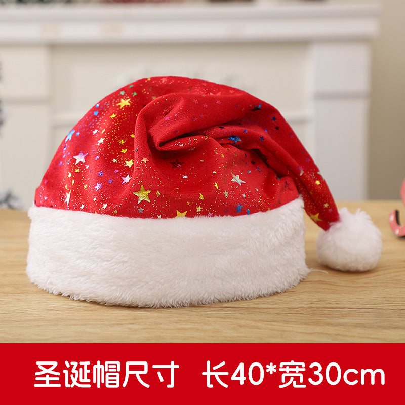 Wholesale Christmas hat with colorful stars