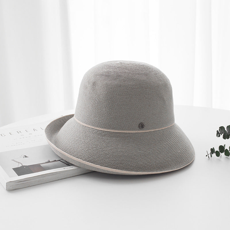 Sombrero de cubo trenzado de algodón al por mayor